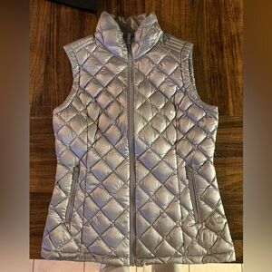 Calvin Klein Metallic Quilted Vest